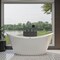 Alfi Brand Brushed Nickel Deck Mount Tub Filler and Round Hand Held Shower Head AB2703-BN - alternate 4
